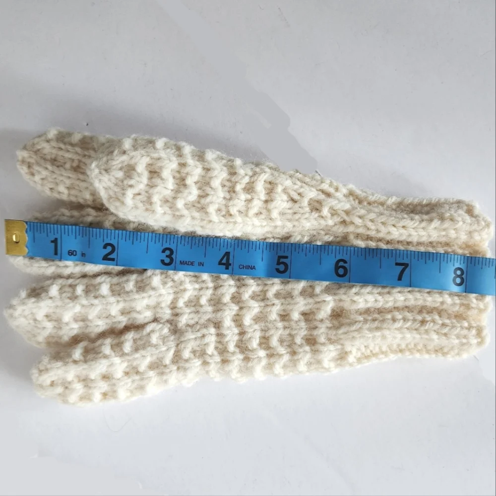 Irish Hand Knit gloves OS